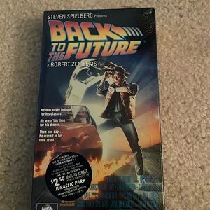 Back To The Future vhs tape